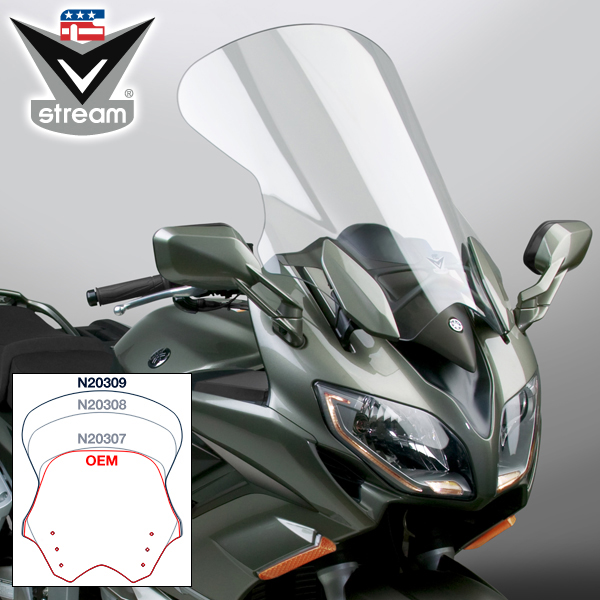 Fairing Mount V-Stream Windscreen