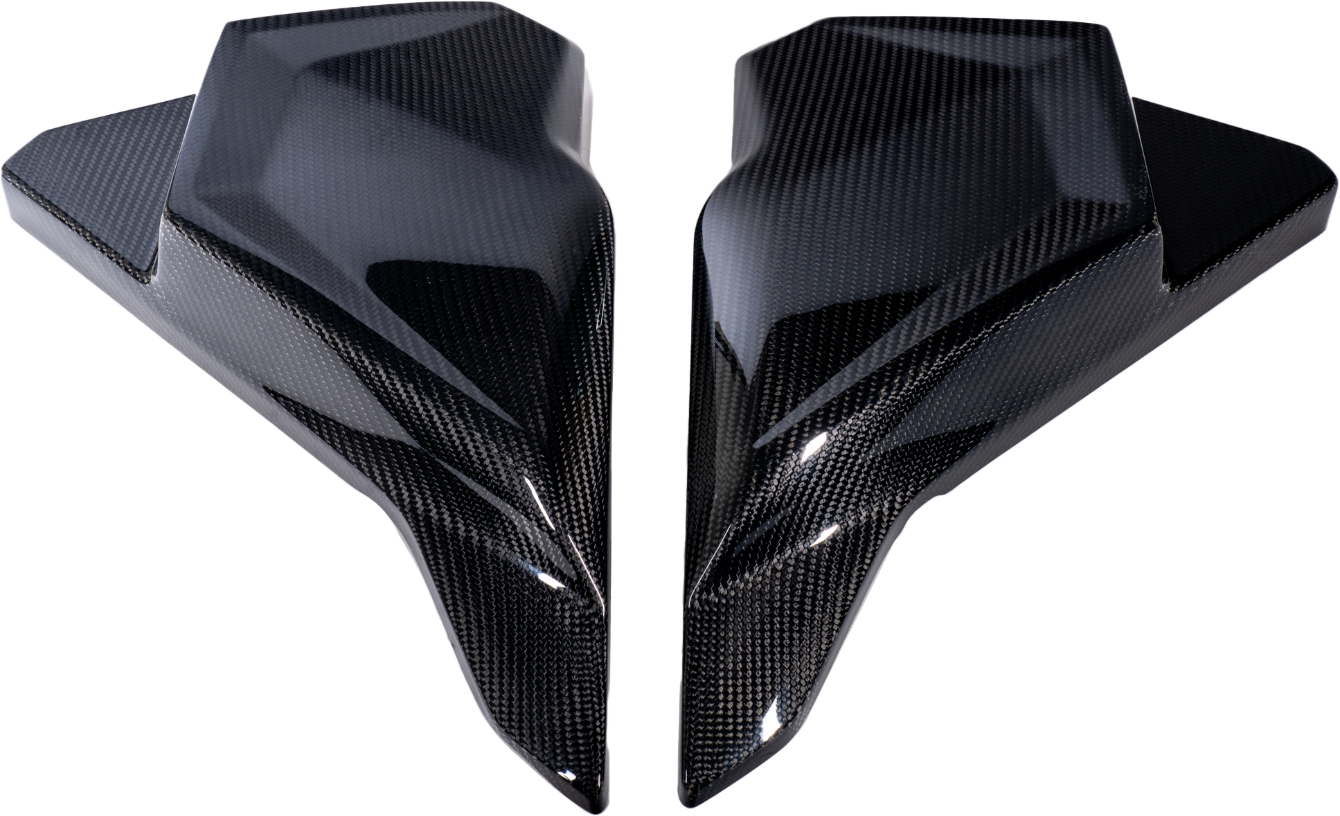 HOFMANN DESIGNS Carbon Fiber Side Covers - View 1