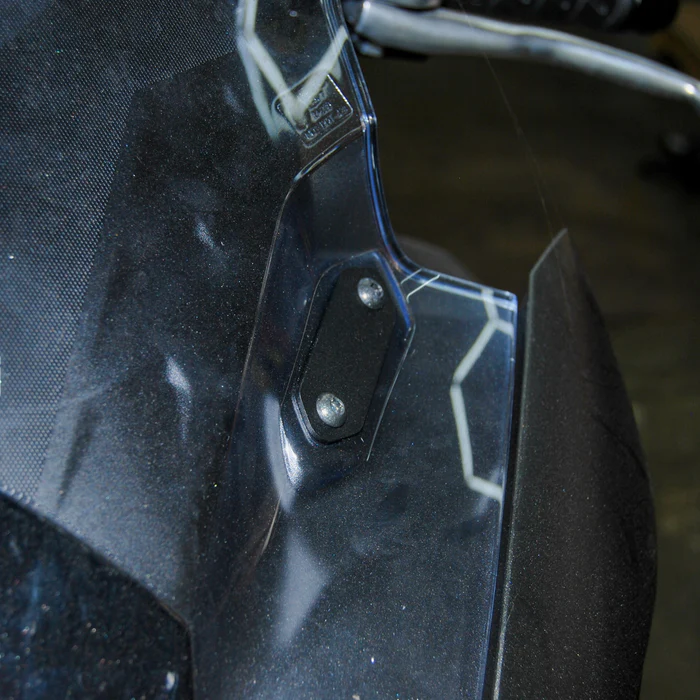NEW RAGE CYCLES MIRROR BLOCK OFF PLATES KAW - View 1