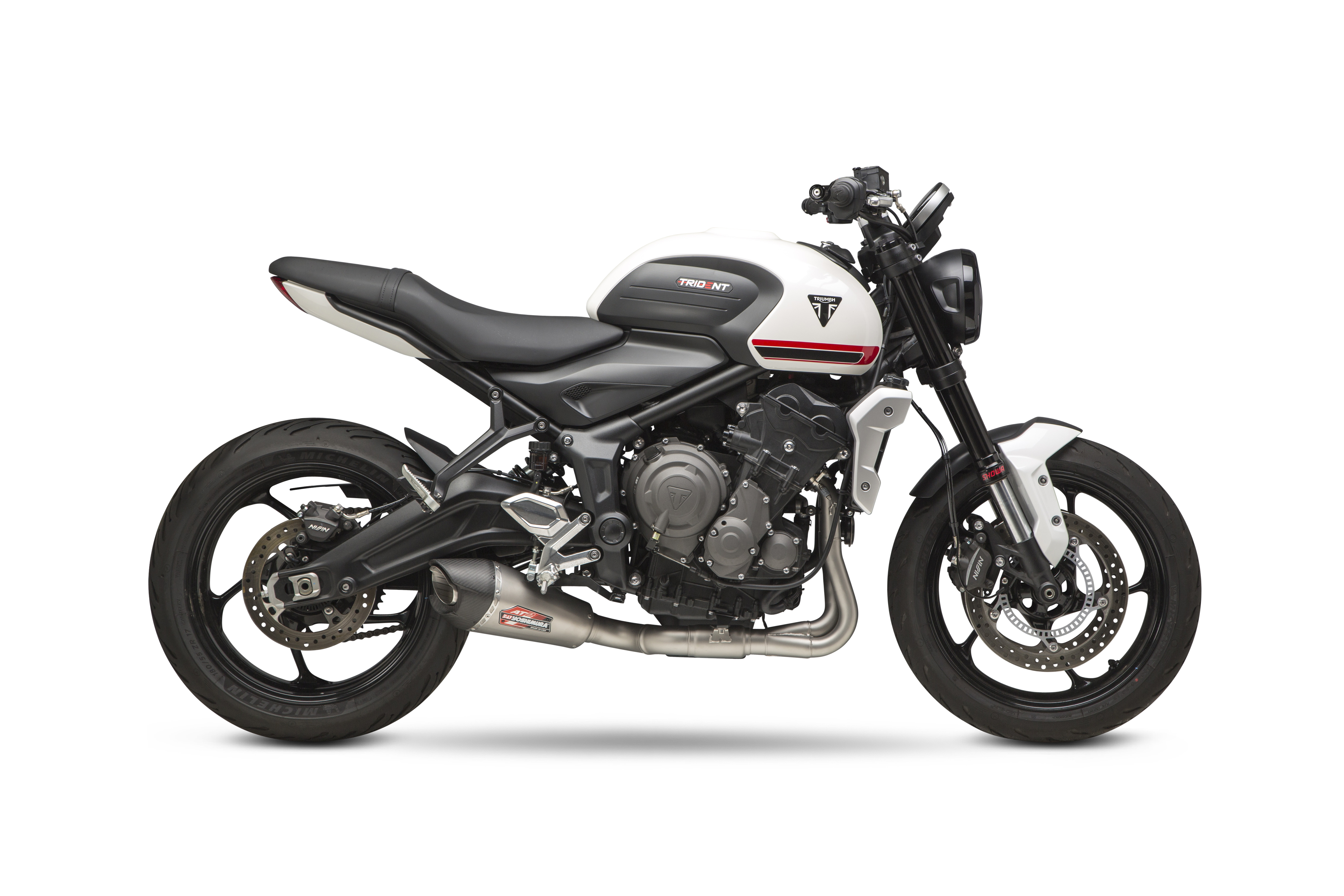 YOSHIMURA FULL Exhaust 2021-23 TRIUMPH TRIDENT 660 At2 Race 19660AP520