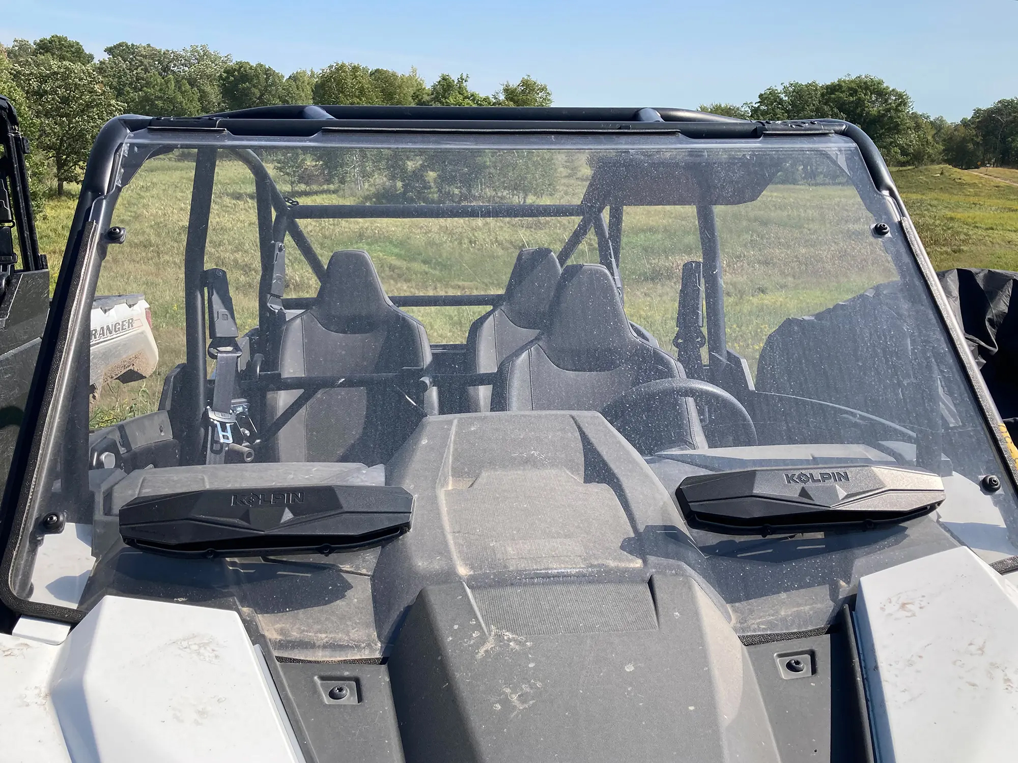 Front Poly Windshield – Full Fixed Vented