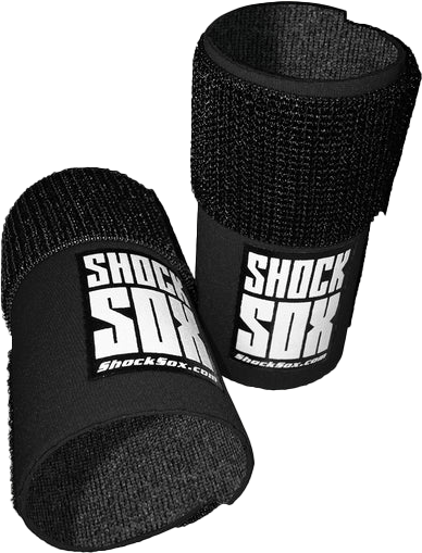 SHOCK SOX 4"U BLACK UPSIDE DOWN FORKS - View 1