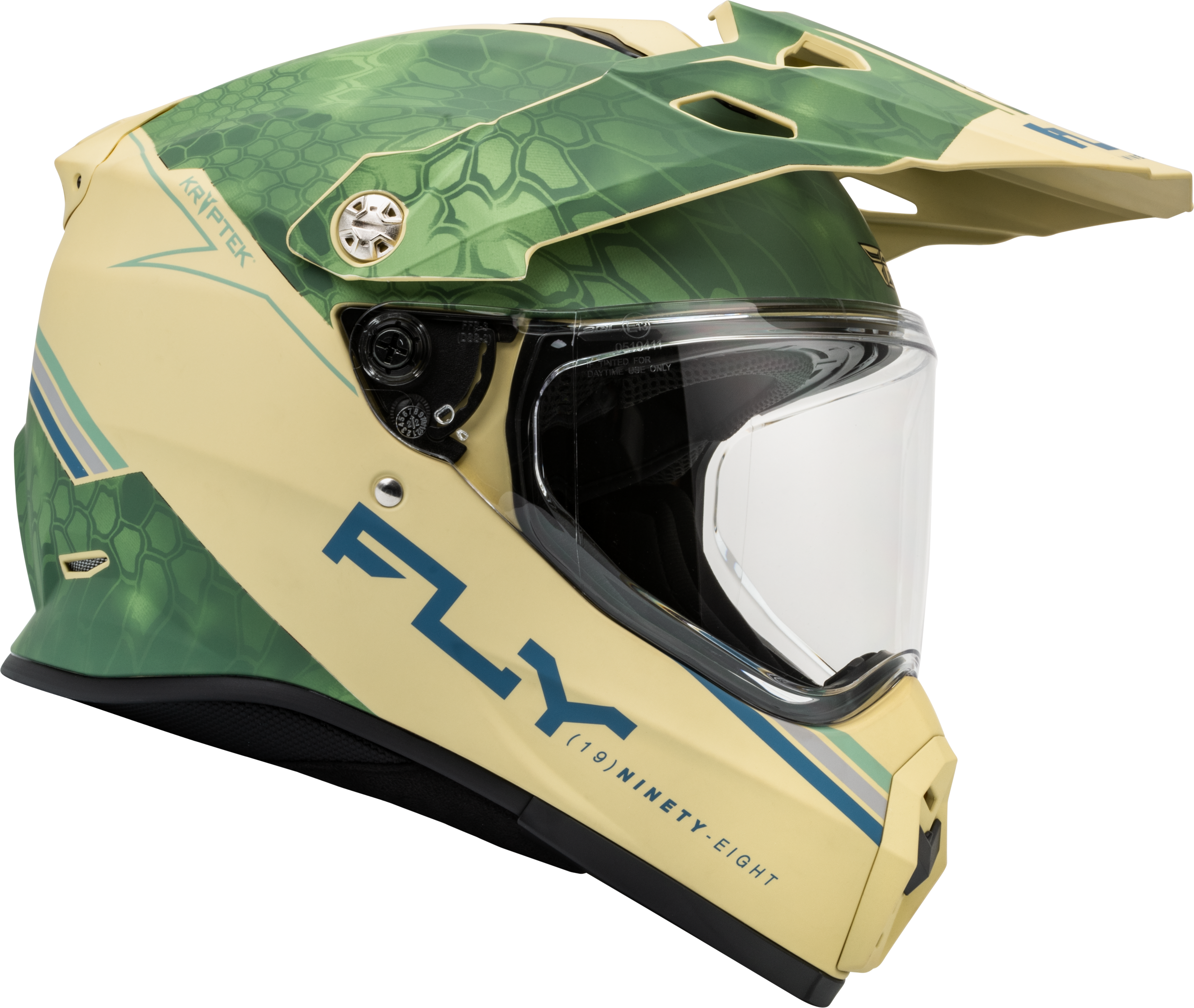 Fly Racing Trekker Kryptek Conceal MX ATV Off-Road Motorcycle Helmet - Bild 15 von 28