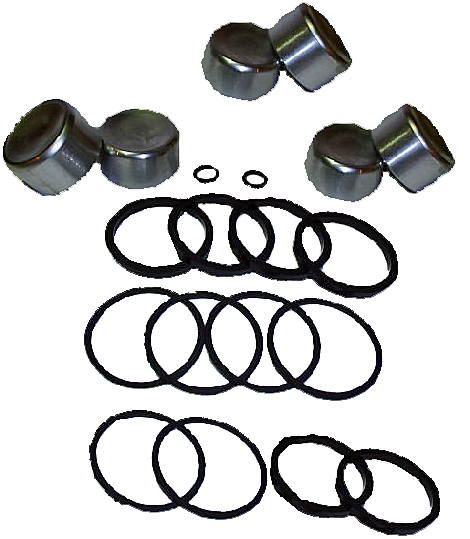CYCLE PRO Caliper Rebuild Kit w/ Pistons - View 1