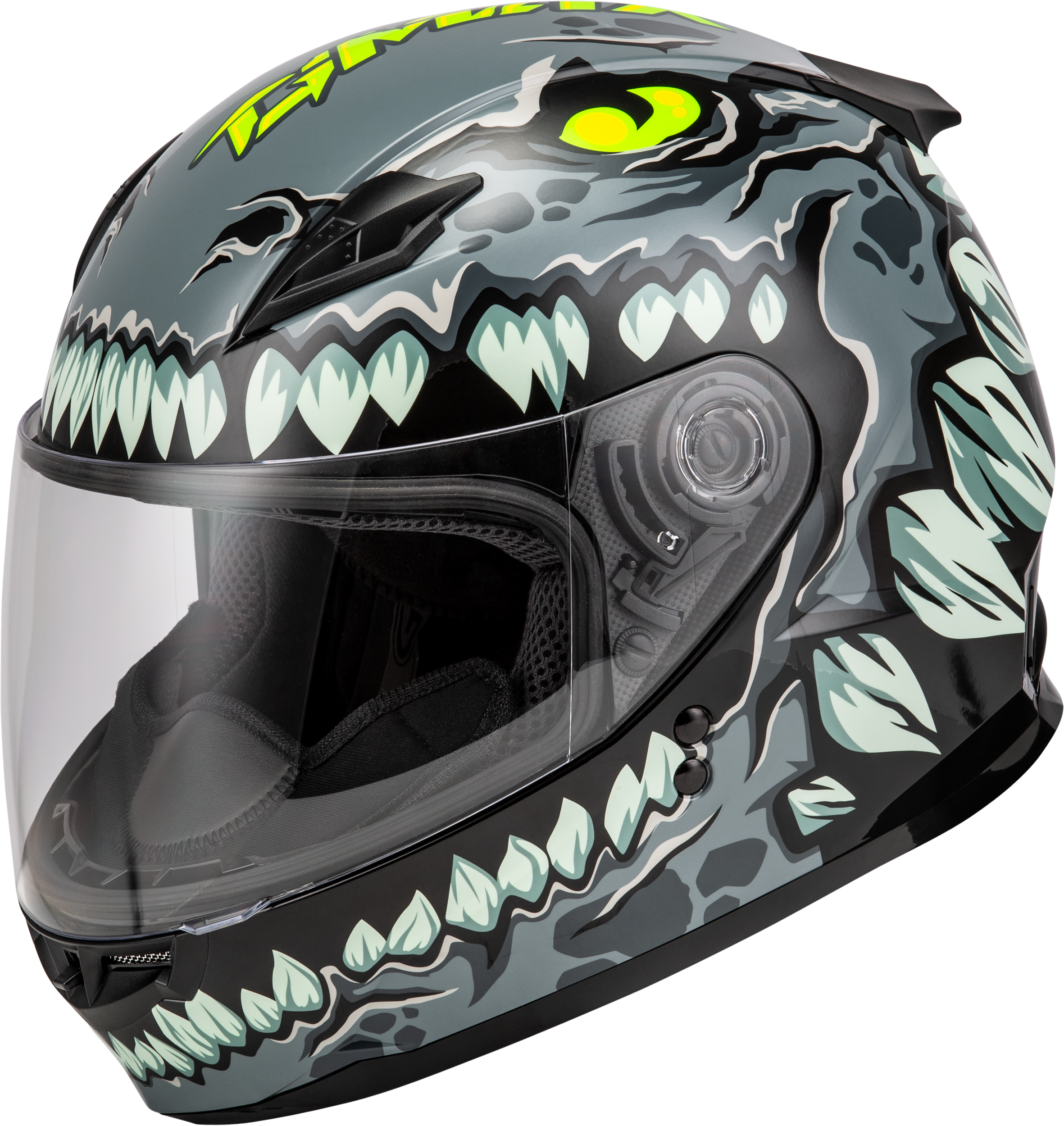 Gmax Youth GM-49Y Drax Full Face Street Helmet - Picture 7 of 26