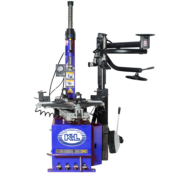 K&L MC900 TIRE MACHINE W/POWER ASSIST ARM BLUE - View 1