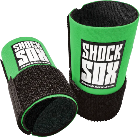 SHOCK SOX 4"C GREEN CONVENTIONAL FORKS - View 1