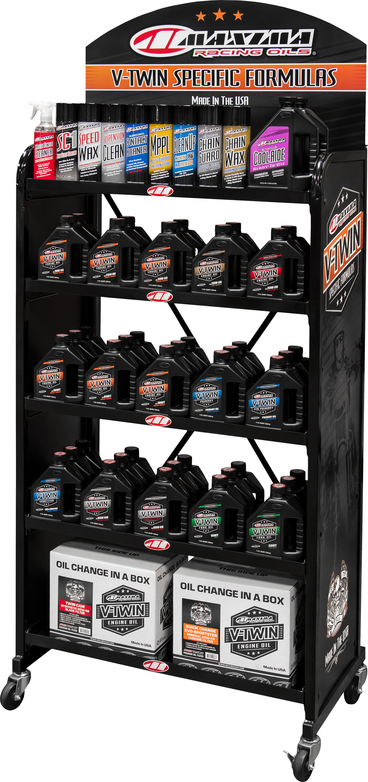MAXIMA Promotional Display - View 1