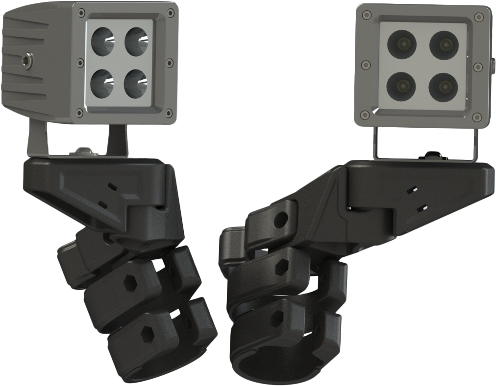 ATV TEK Elite Series Custom POD Light Mount - View 1