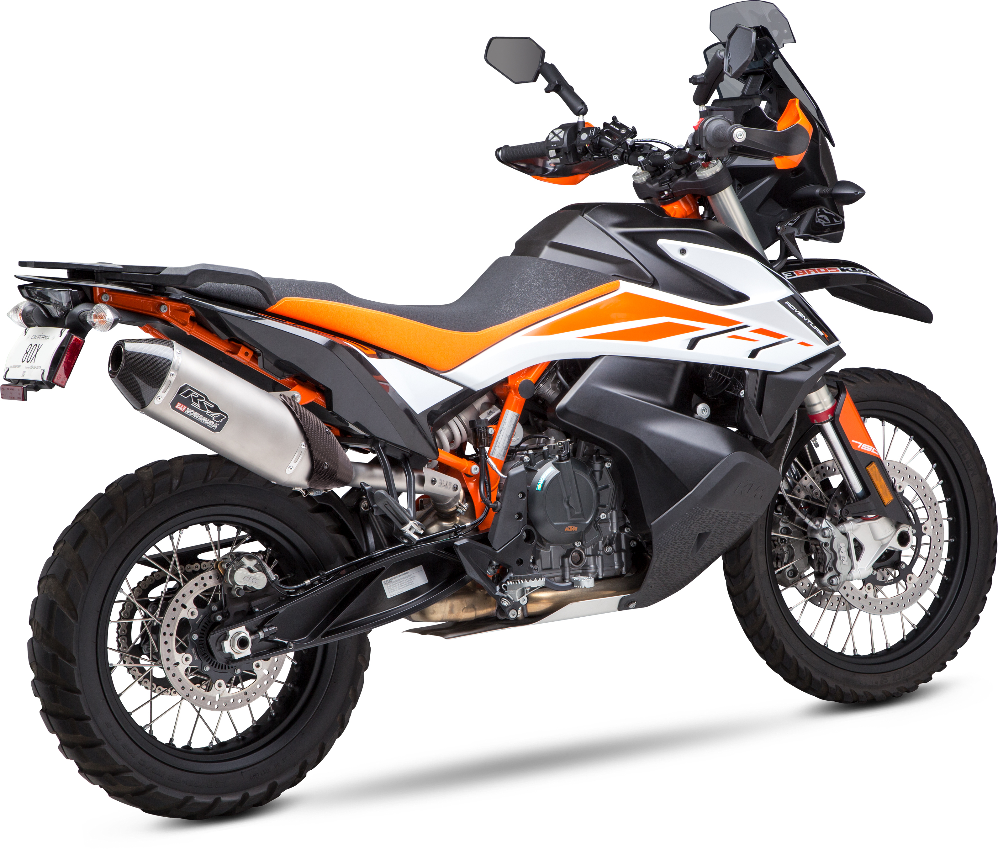 YOSHIMURA RS-4 Slip-On Exhaust for Husqvarna Norden 901 & KTM Adventure Models