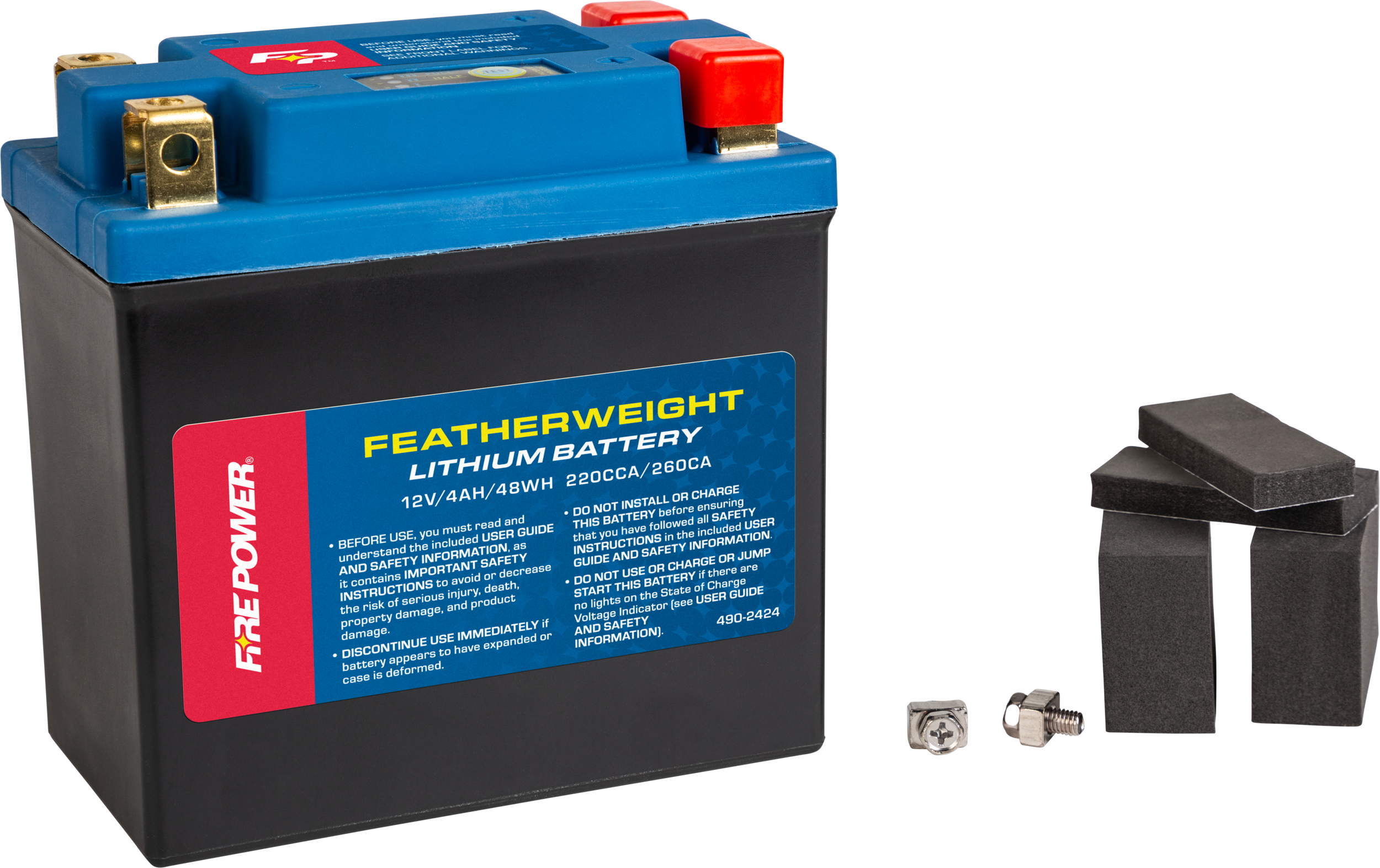 FIRE POWER FEATHERWEIGHT LITHIUM BATTERY 220 CCA 12V/48WH
