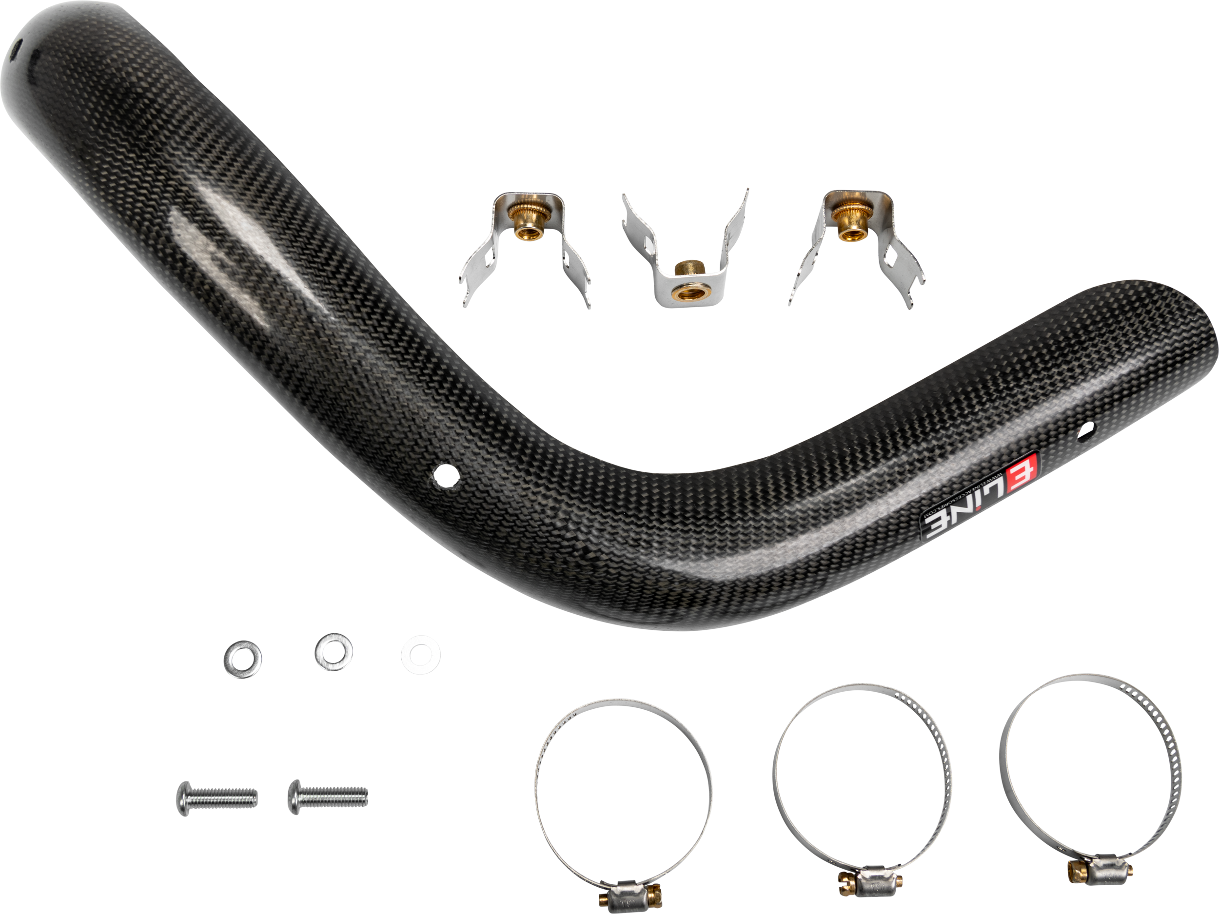 E-LINE ACCESSORIES Carbon Fiber Heat Shields - View 1