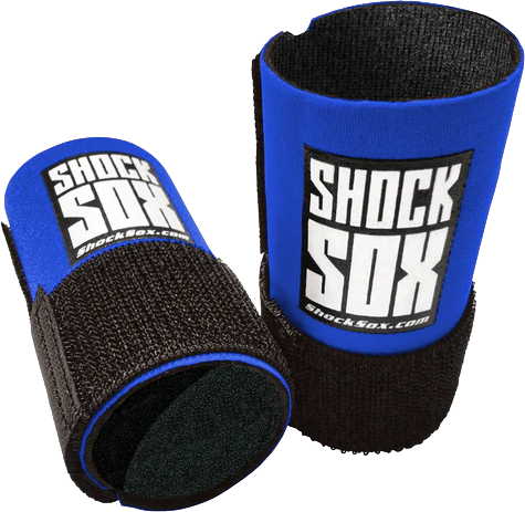 SHOCK SOX 4"C BLUE CONVENTIONAL FORKS - View 1