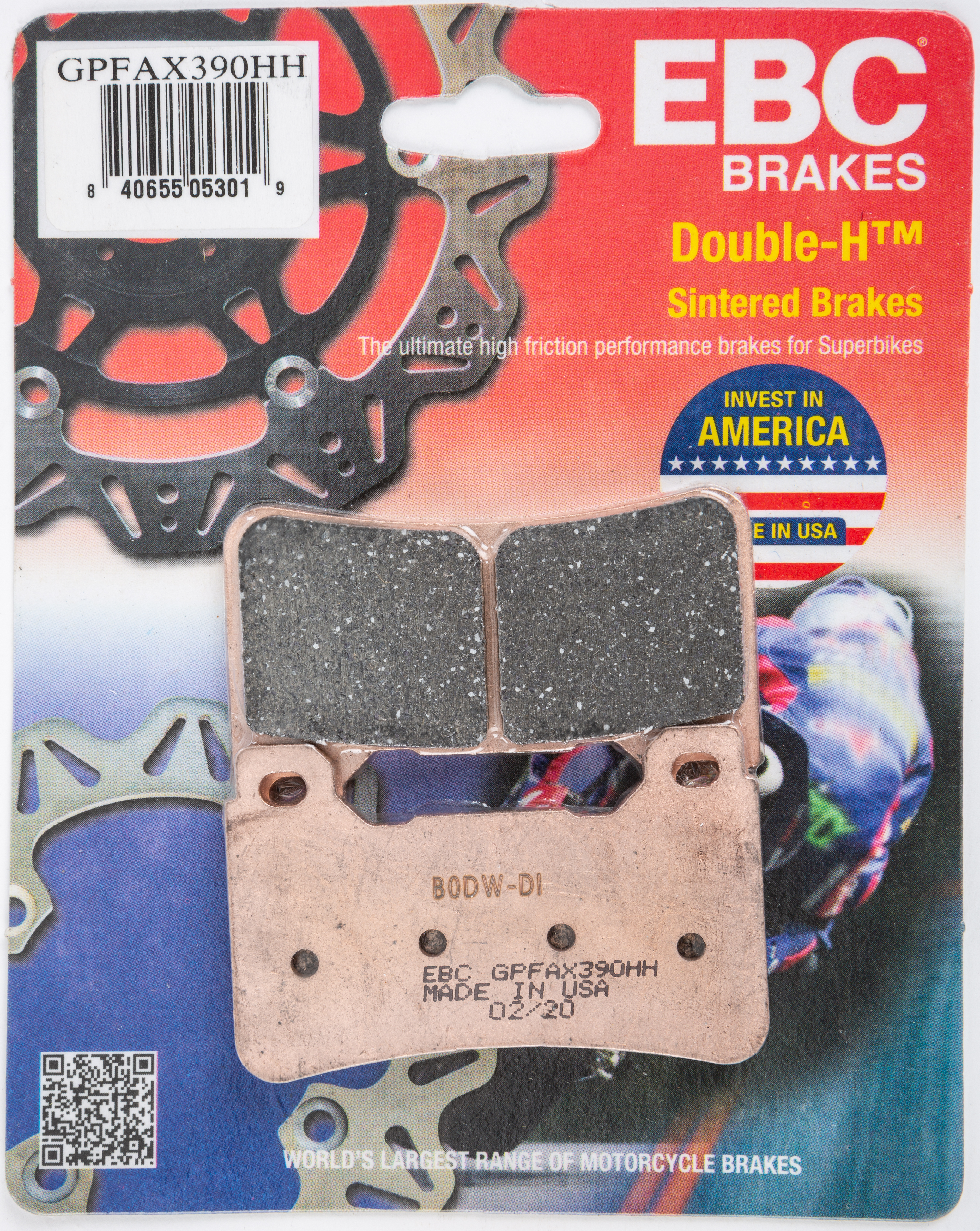 GPFAX Sintered Road Race Brake Pads