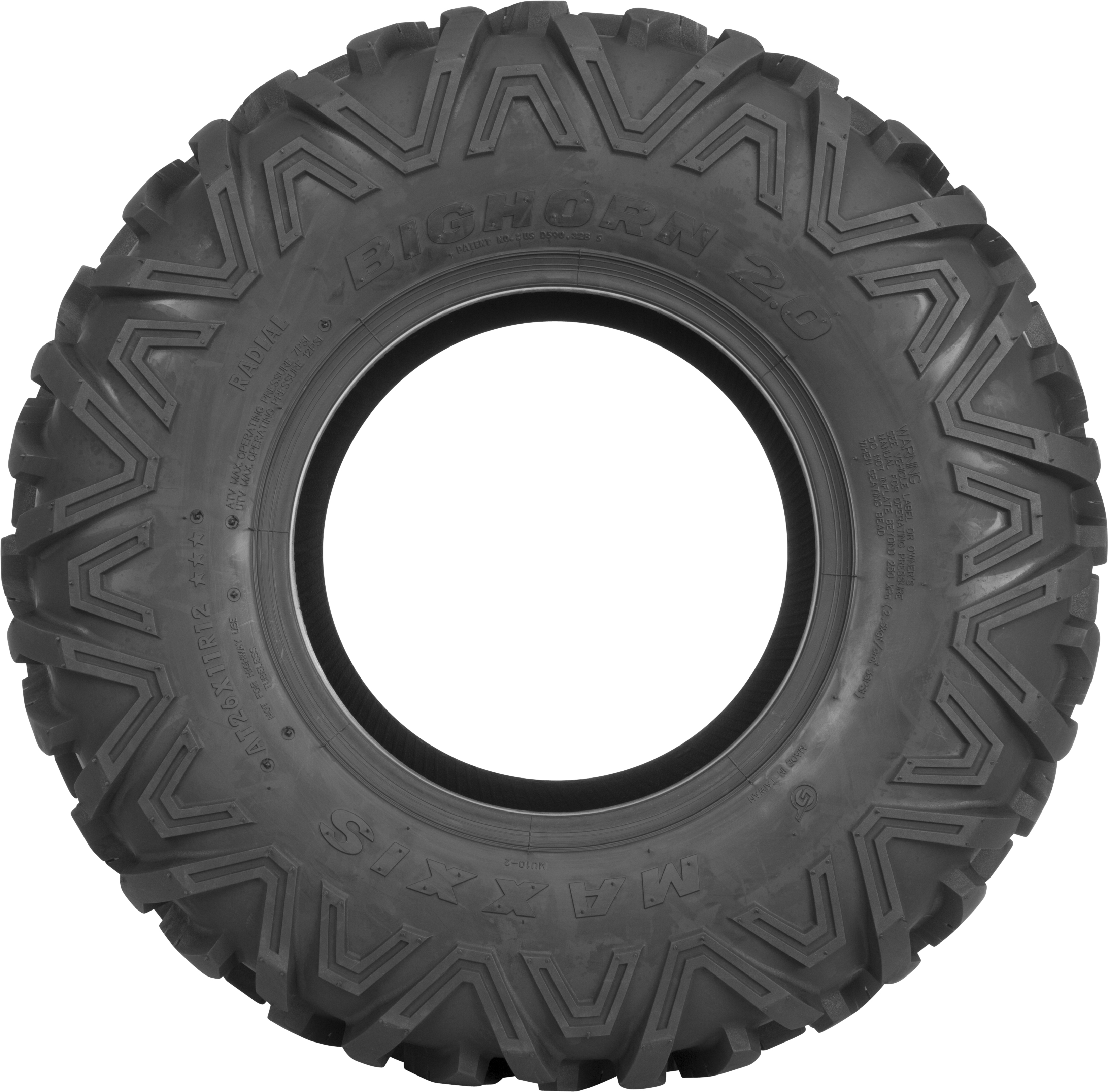 MAXXIS TM00706100 Bighorn 2 Rear 28x11R14 Radial Tire – Fits Arctic Cat & Can-Am Models