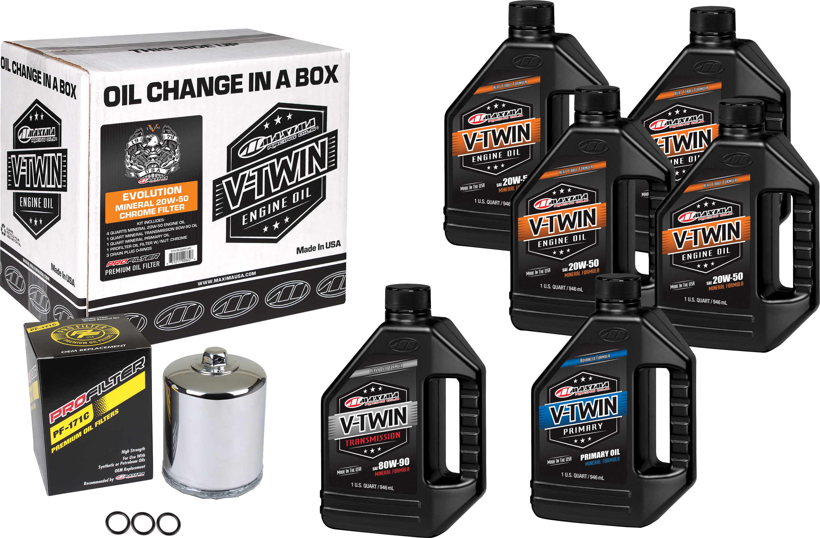 V-Twin Oil Change Kit