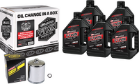 Maxima V-Twin Quick Change Oil Filter Kit