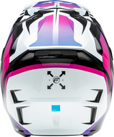 FLY RACING FORMULA CP KRYPTON HELMET WHITE/BLACK/PURPLE LG
