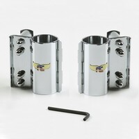 National Cycle Wide Frame Heavy Duty Windshield Mount Kit For Harley