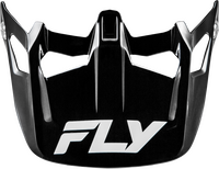 FLY RACING WERX-R CARBON VISOR GLOSS BLACK
