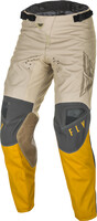 Fly Racing Kinetic K121 Pants (Mustard/Stone/Grey, 20) – Durable & Flexible