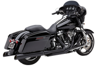 COBRA TRUE DUAL HEADPIPES BLACK FLH/FLT 17-22