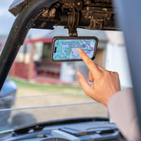 SP CONNECT ROLL CAGE MOUNT 3D BLACK