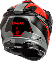 GMAX GM-11 DECIMA HELMET BLACK/RED/GREY MD