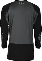FLY RACING WINDPROOF JERSEY BLACK/GREY LG