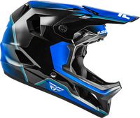 FLY RACING YTH RAYCE REPEAT BICYCLE HLMT BLACK/BLUE YM