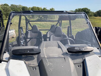 KOLPIN Front Poly Windshield - Full Fixed Vented