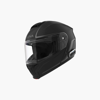 OUTRUSH 2 FLIP UP HELMET W/MESH MATTE BLACK LG