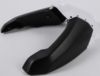 ACERBIS UPPER RADIATOR SHROUD WHITE/BLACK