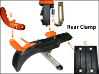 SUPERCLAMP Front Clamp Replacement Parts