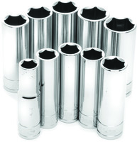 PERFORMANCE TOOL 3/8" Metric Socket Set