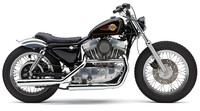 COBRA 3" NH SERIES SLIP-ONS CHROME SPORTSTERS 91-03