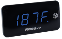 KOSO Super Slim Touch Screen Volt &amp; Temp Gauge