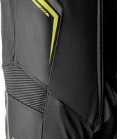 RST S1 D3O SUIT BLK/GRY/FLO YEL LEATHER MD