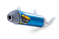 FMF Titanium PowerCore 2.1 Extreme Silencer Blue Anodized 2020-26 Beta 200cc-300cc RR/RX/X-Pro/Race Edition (025279)