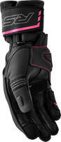 RST S1 D3O LADIES GLOVE BLACK/PINK LEATHER MD
