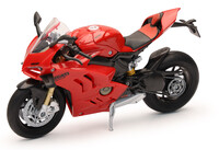 NEW RAY TOYS 1:12 SCALE SUPER SPORT BIKE DUCATI PANIGALE V4 S (RED)