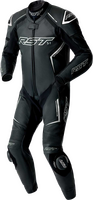 RST S1 D3O SUIT BLK/WHI LEATHER SM