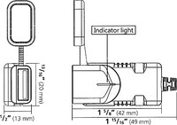 KOSO Universal Single USB Adaptor