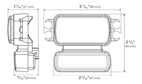 Koso D2 LCD Multifunction Meter For Harley 2004-2013