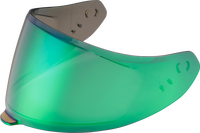 SCORPION EXO ECLIPSE FACESHIELD GREEN MIRRORED
