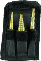 PERFORMANCE TOOL 3 PC Step Drill Set
