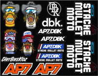 DBK AP7 STICKER SHEET 8.5"X11"