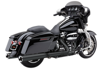 COBRA 4.5" POWRFLO ROUND SLIP-ONS BLACK FLH/FLT 17-22