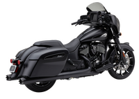 COBRA 4" NH DUAL CUT SLIP-ONS BLACK INDIAN GEN-2 BAG