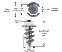 IGRIP Shoulder Screw Studs